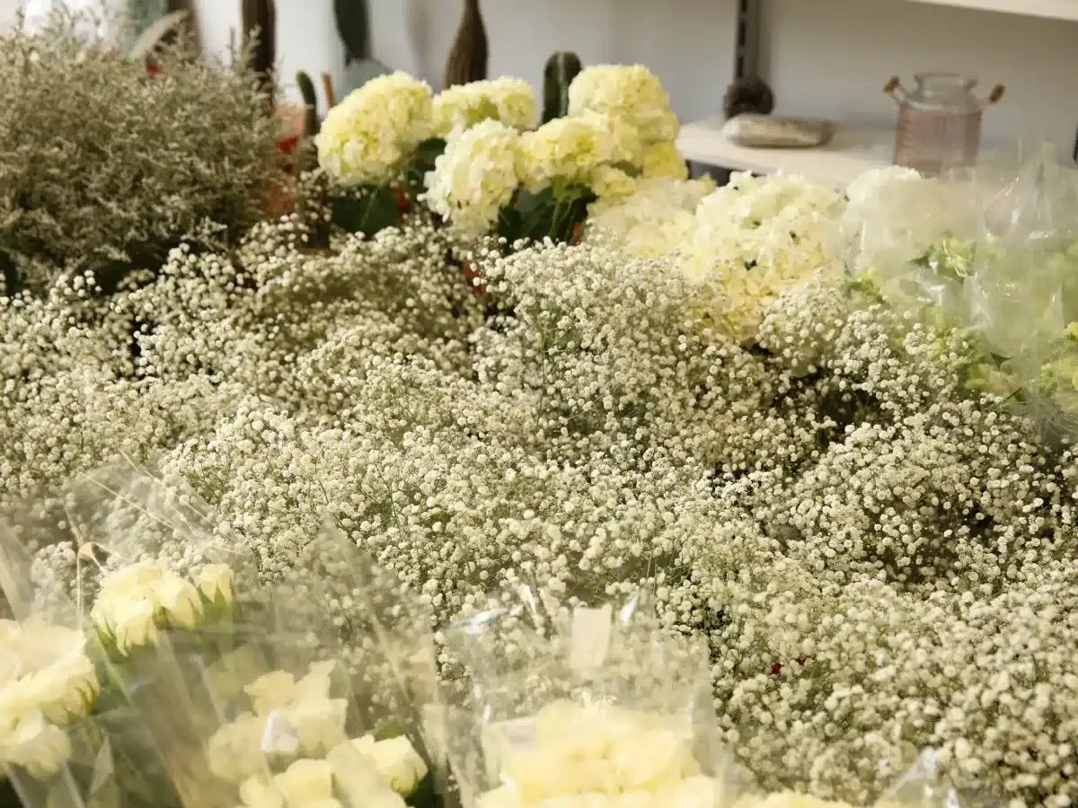 Fresh flowers at Downies Flowers in Christchurch